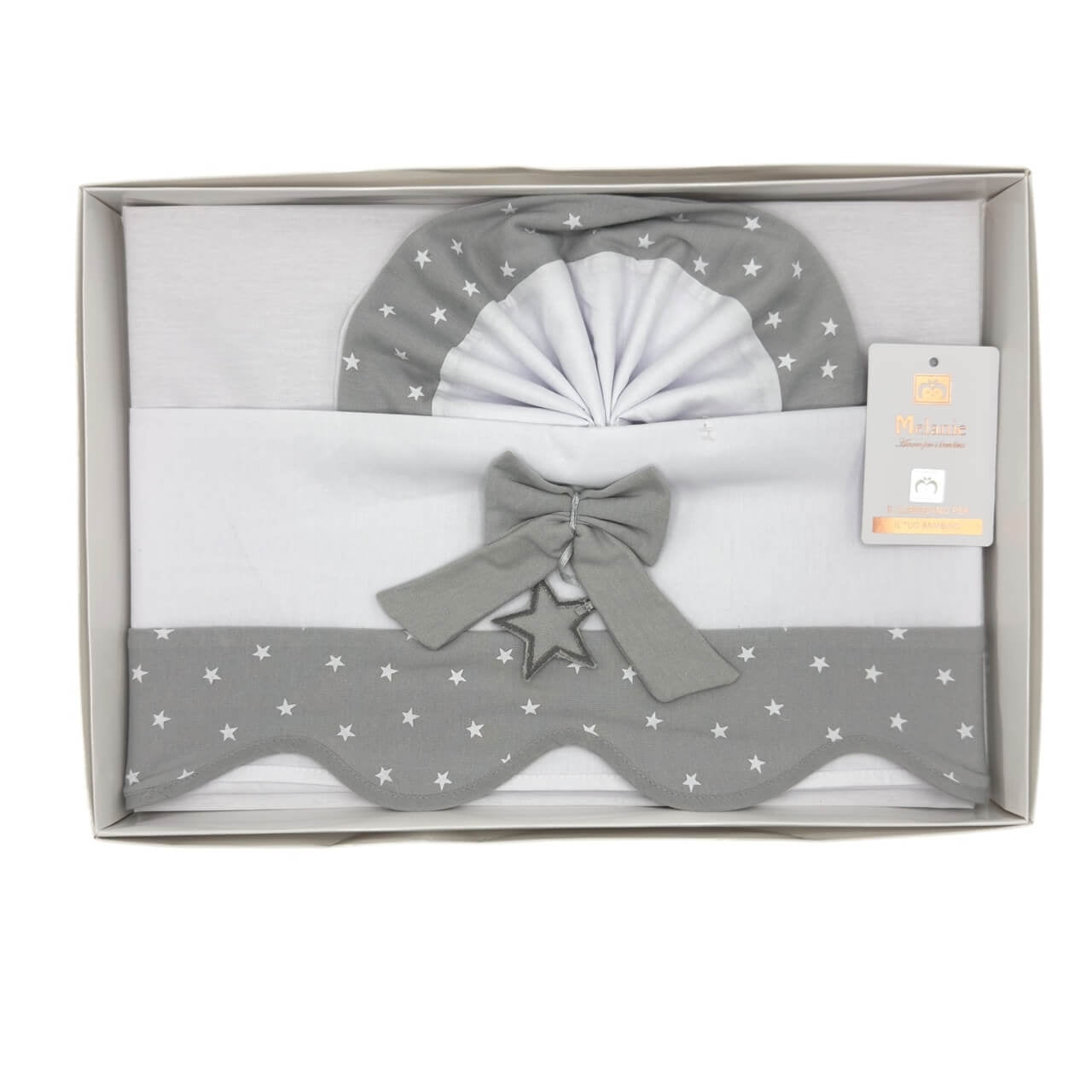 Completo Carrozzina Melanie 100% Cotone