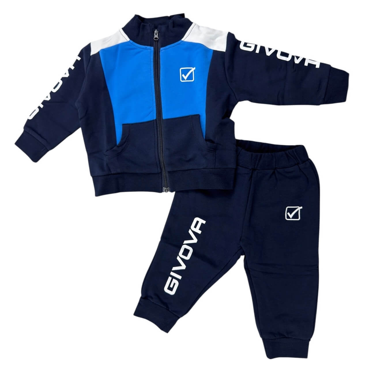 Tuta Felpata Givova Neonato