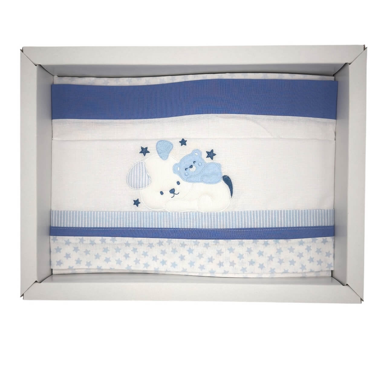 Completo Carrozzina Pastello 100% Cotone