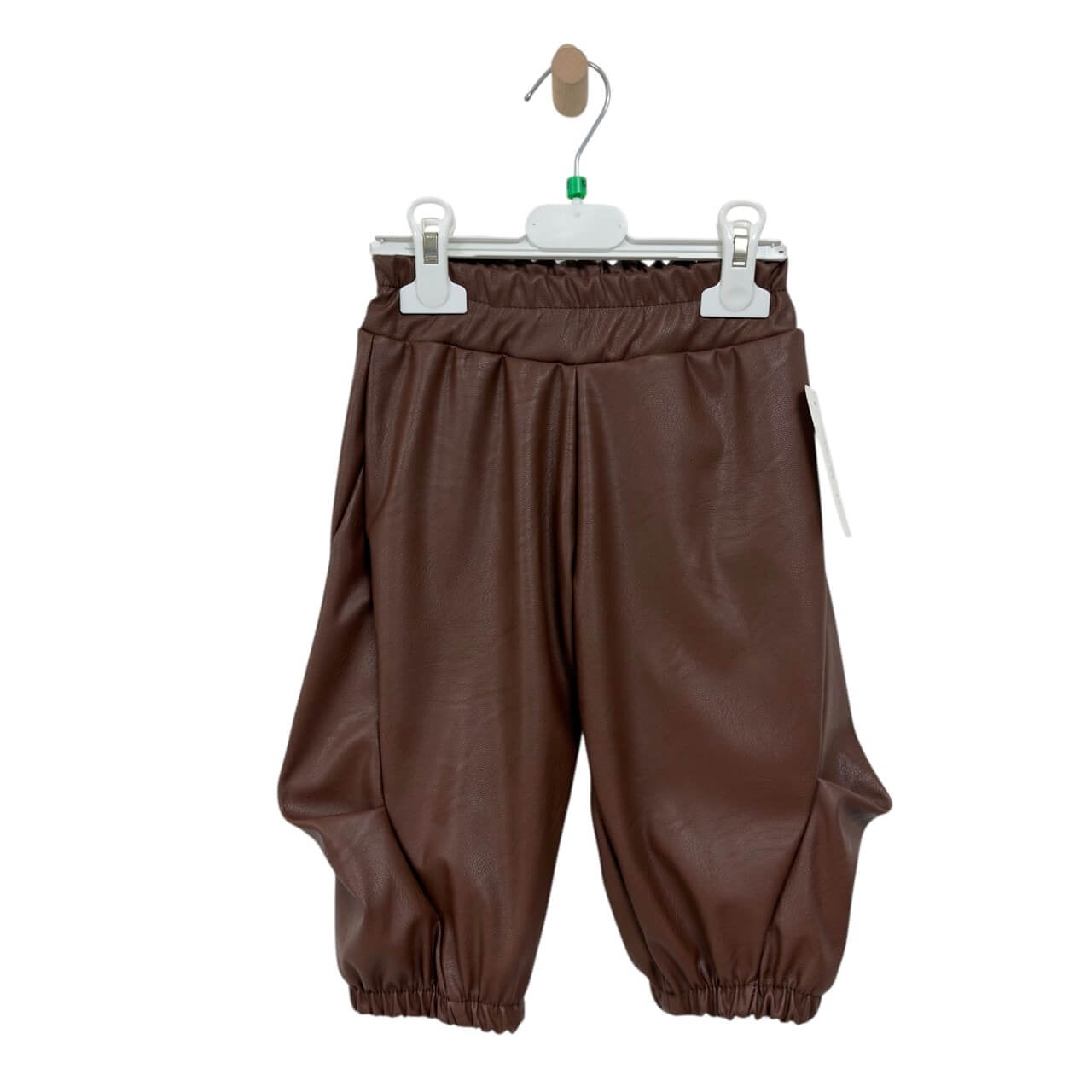 Pantalone in ecopoelle Ballon Neonata