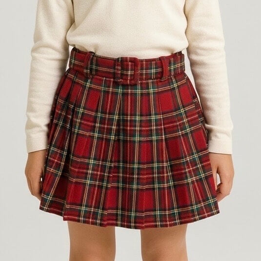 Gonna Bimba Invernale Scozzese