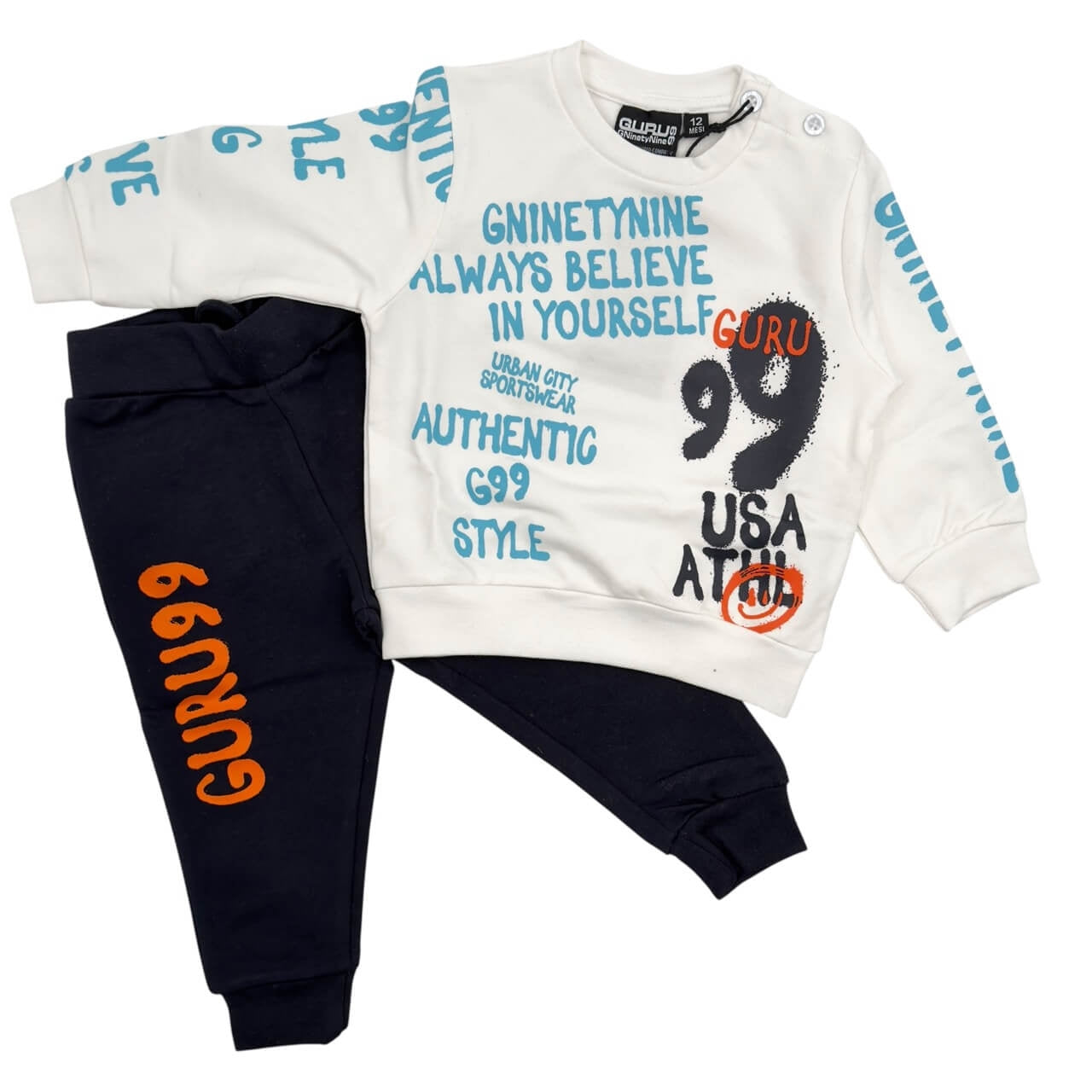 Tuta Cotone Guru Neonato