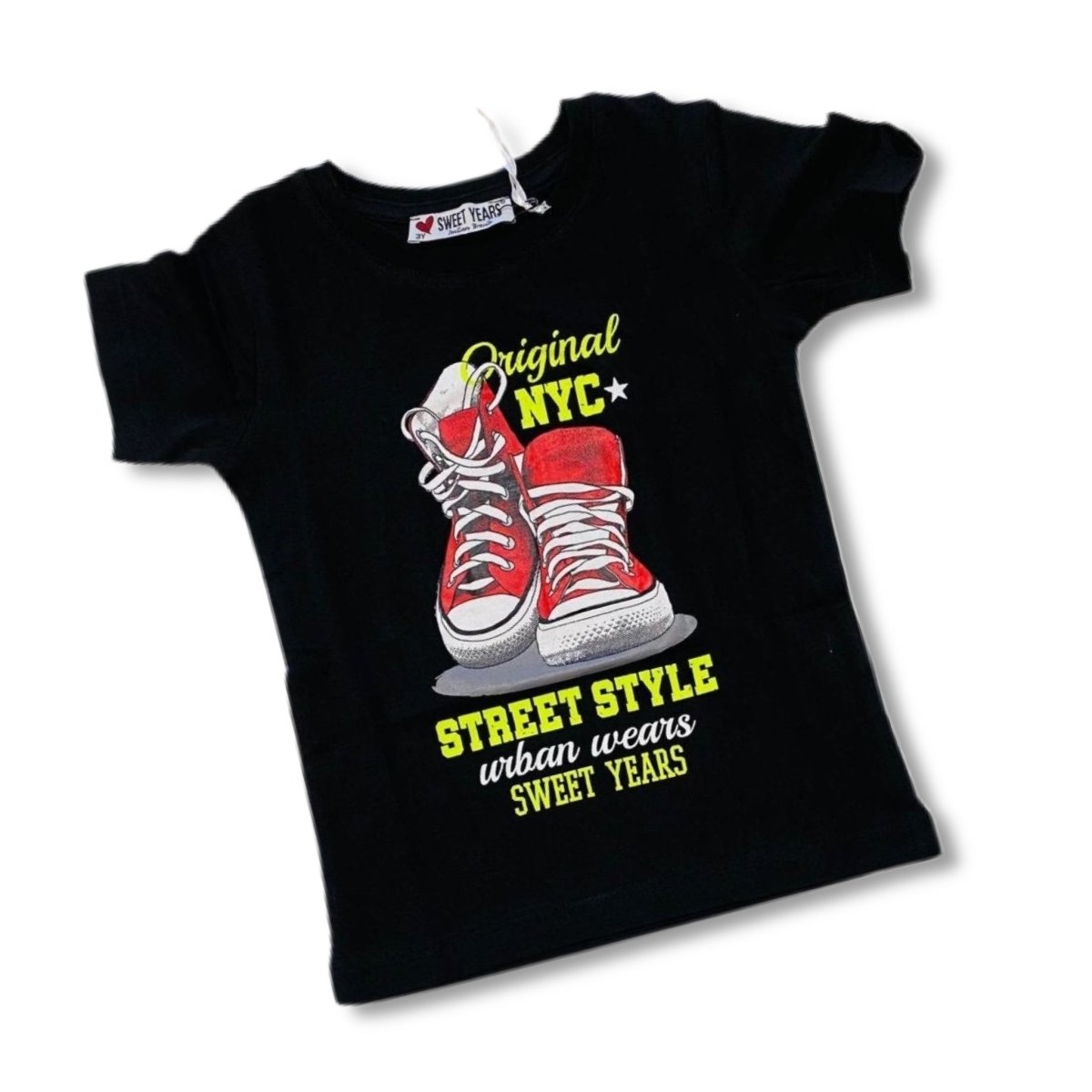 T-shirt Sweet Years 3/7 anni Bimbo