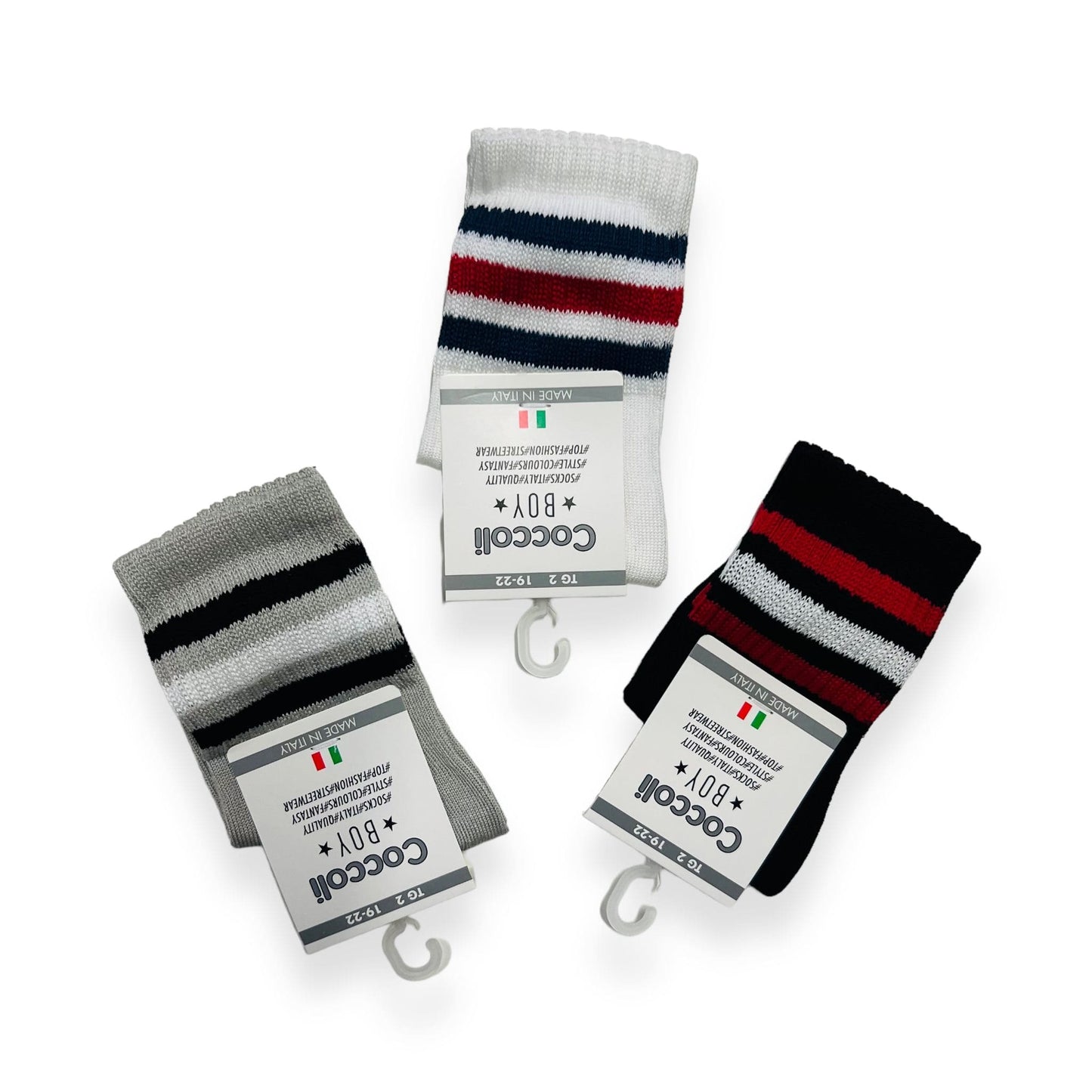 3 Calzini in Puro Cotone - Mstore016