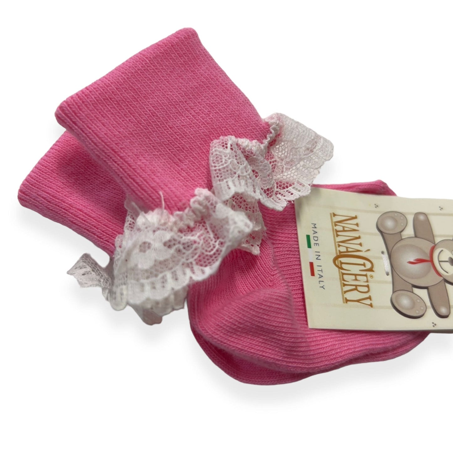 Chaussette élégante en coton chaud pour bébé fille