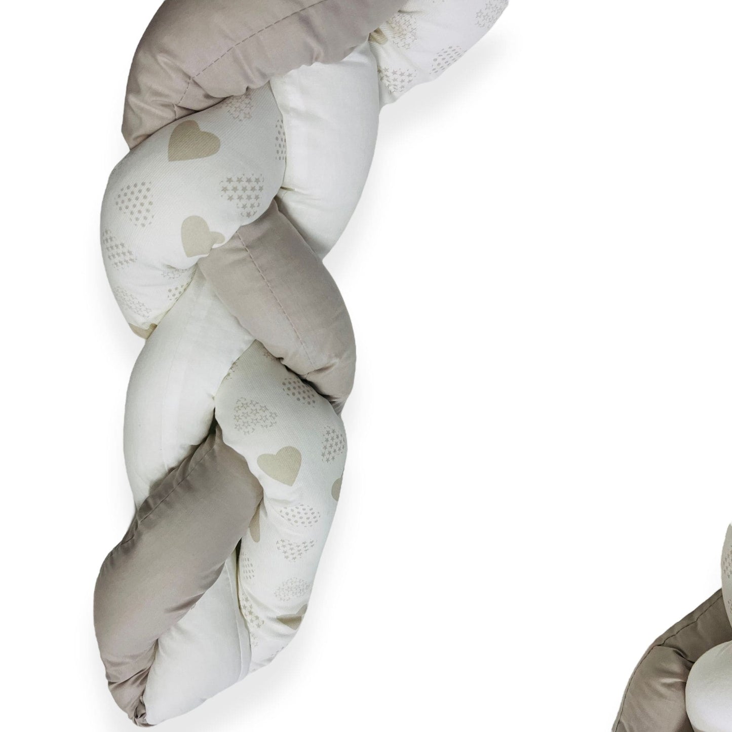 Tour de lit en coton tressé pour lit bébé/lit bébé