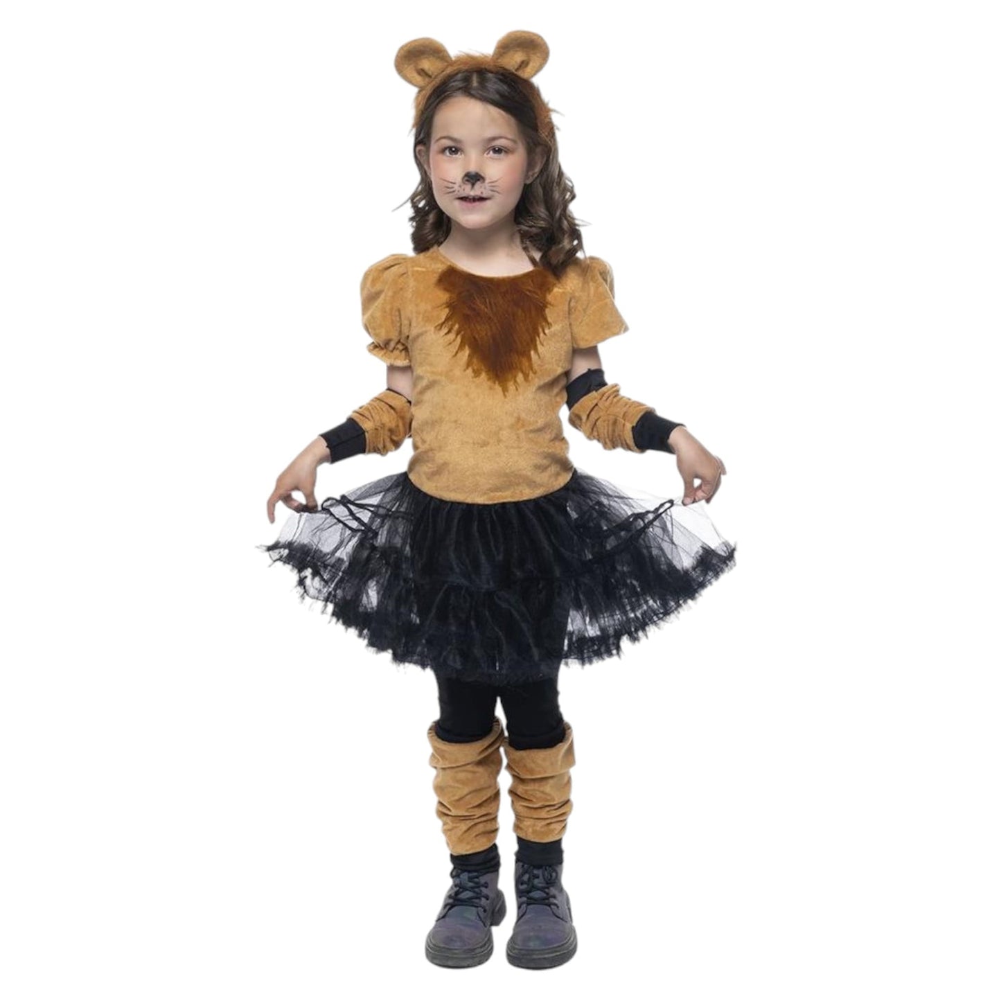 Costume de petit lion avec tutu