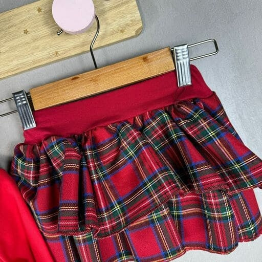 Tenue bébé fille chaude en coton