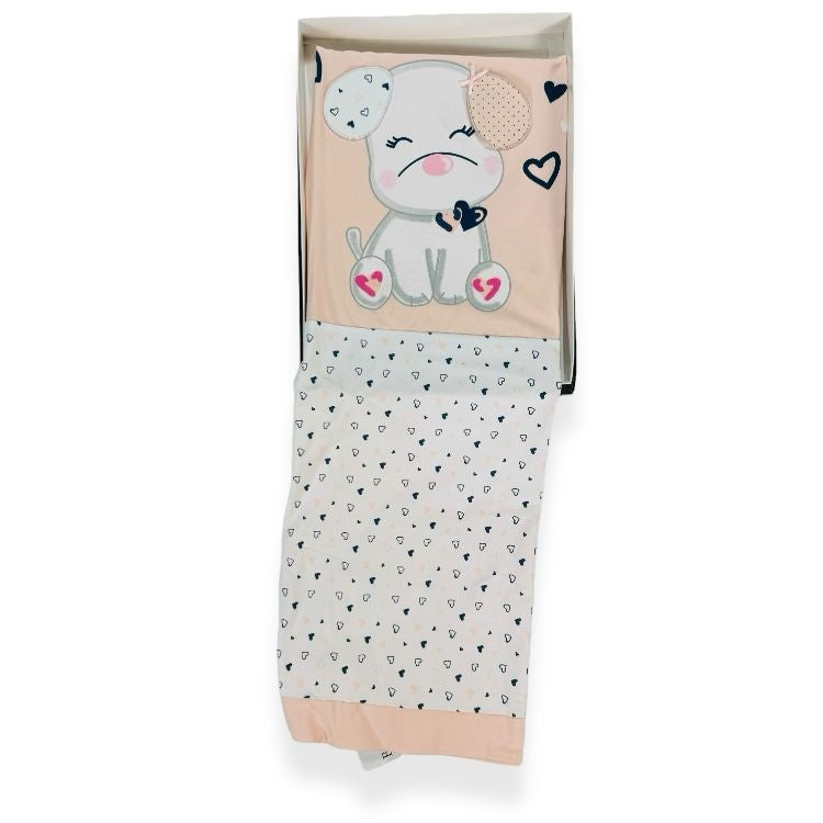 Couverture de poussette 100 % coton Bidibimbo