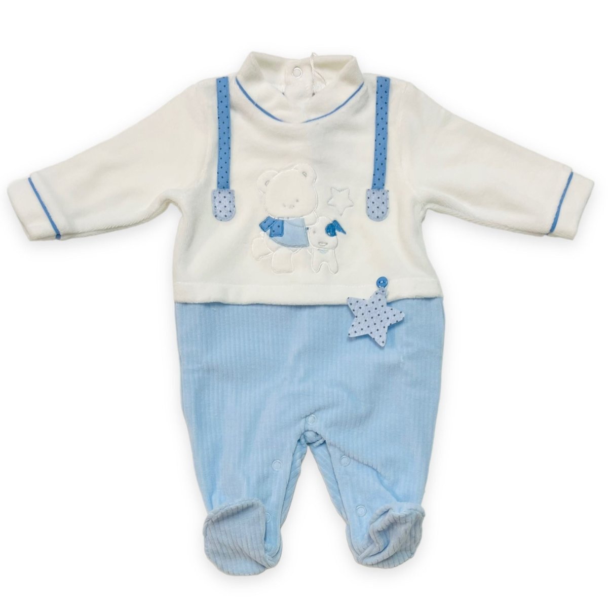 Tutina ciniglia Bidibimbo - Mstore016 - Tutina ciniglia - Bidibimbo