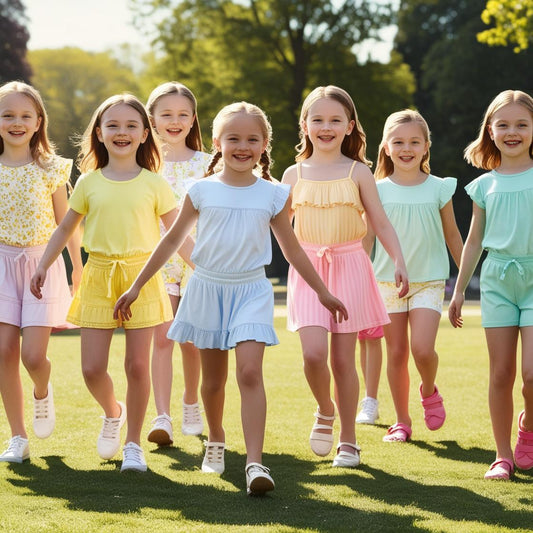🌸 Moda Bambina Primavera Estate 2025: Colori, Stile e Comodità per Piccole Regine