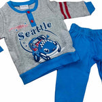 Pyjama chaud en coton pastel