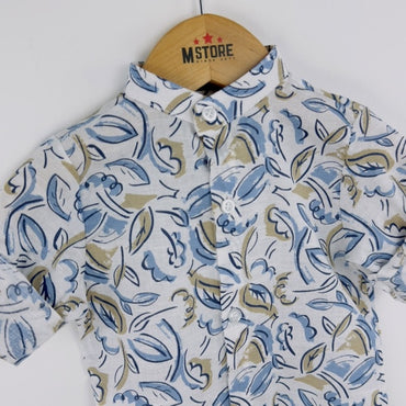 Chemise en lin Pierre Cardin pour nouveau-né