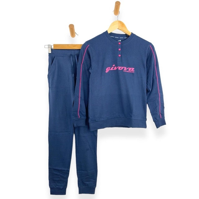 Pyjama fille en coton Givova