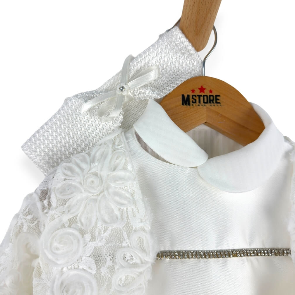 Robe de baptême bébé fille