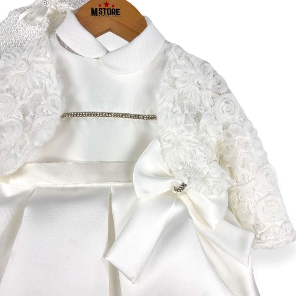 Robe de baptême bébé fille