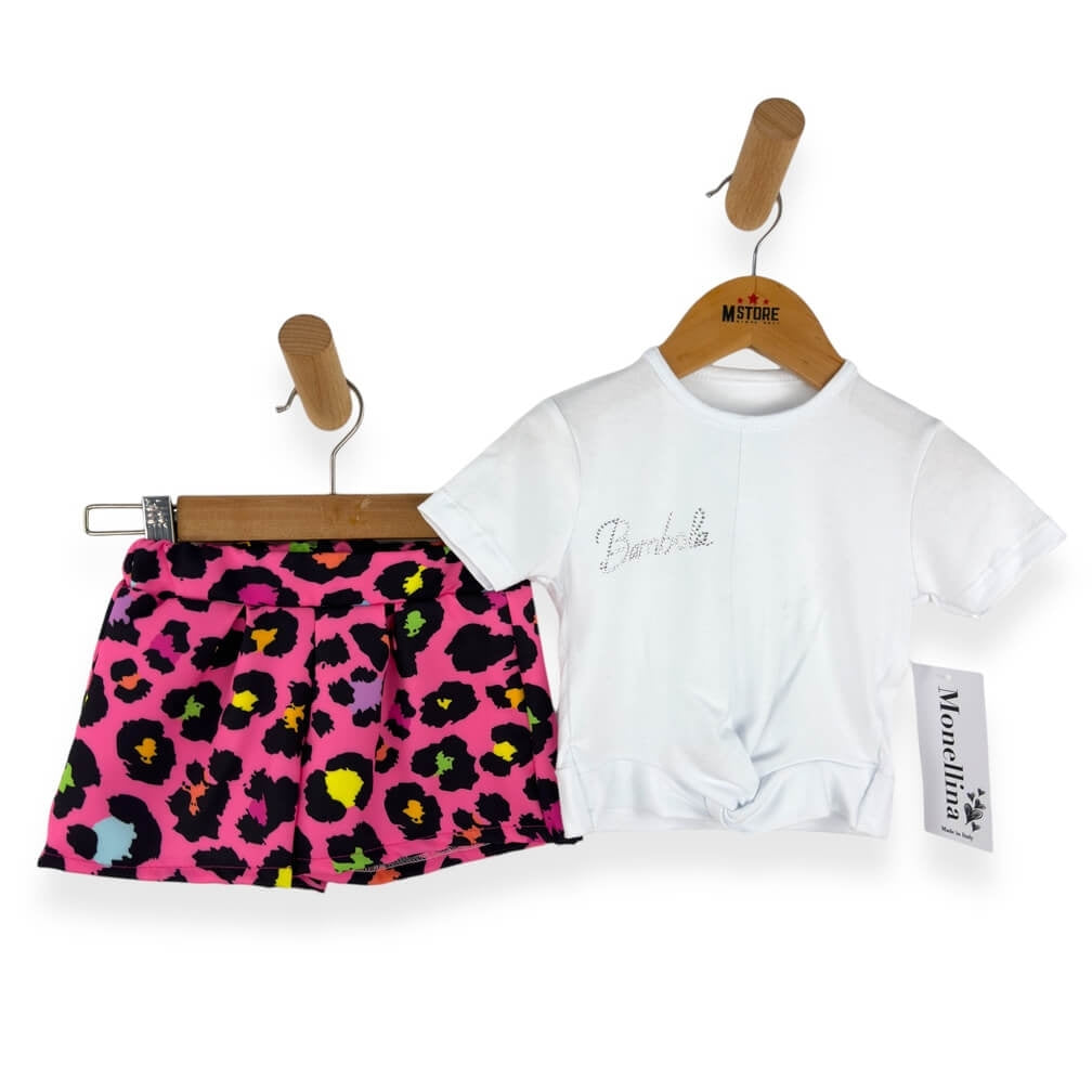 Costume d'été en coton pour bébé fille