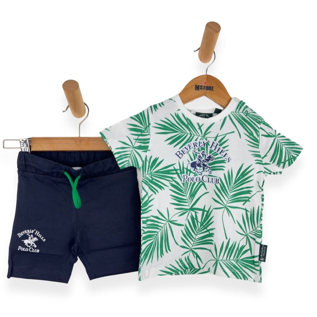 Ensemble polo nouveau-né Beverly Hills