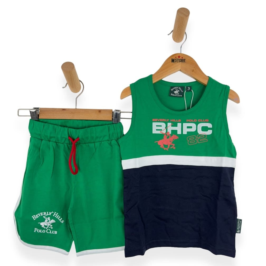 Ensemble débardeur polo Beverly Hills pour garçons