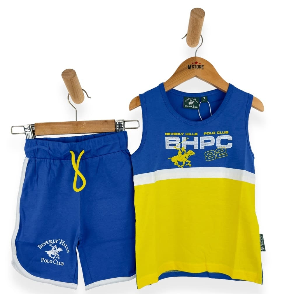 Ensemble débardeur polo Beverly Hills pour garçons