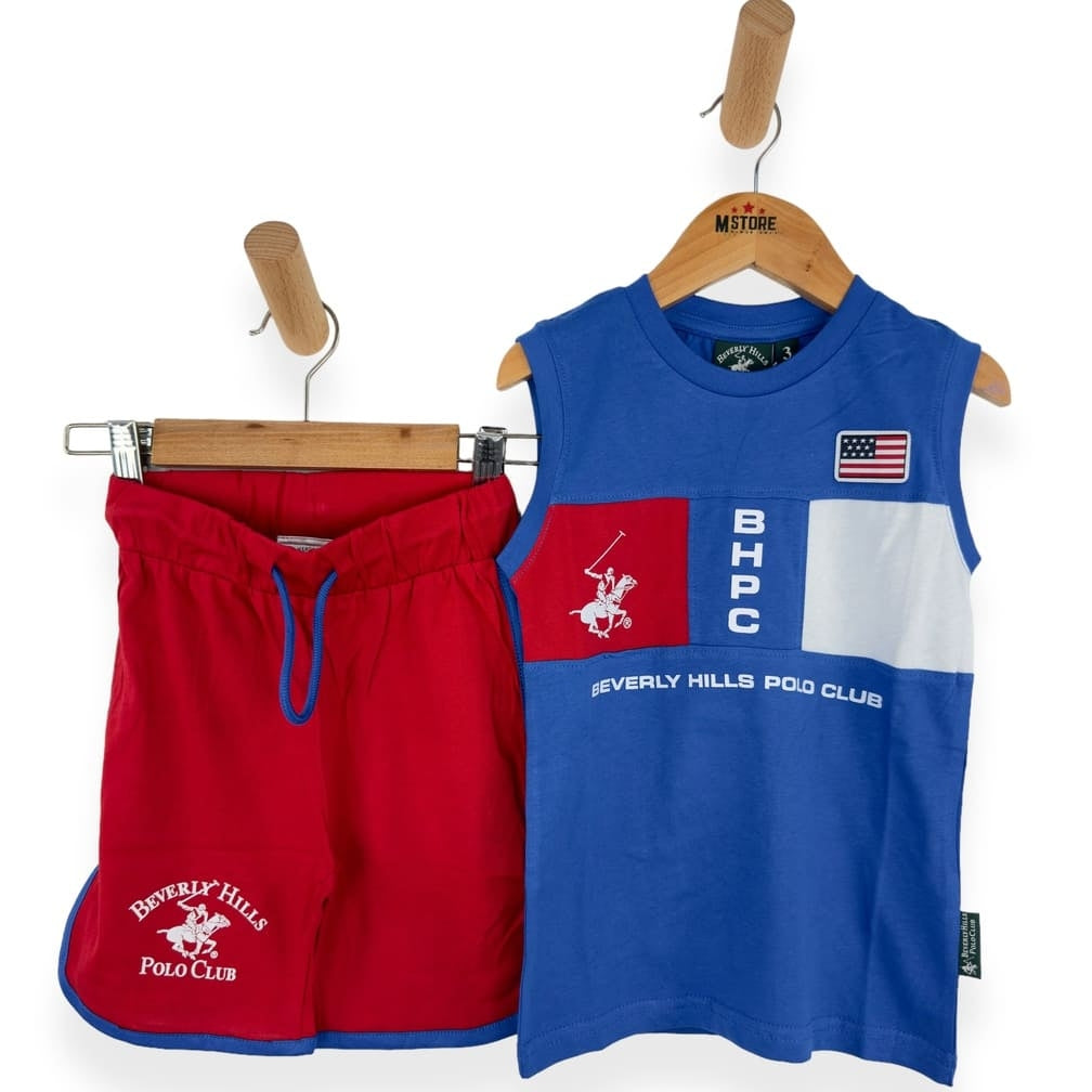 Ensemble débardeur polo Beverly Hills pour garçons