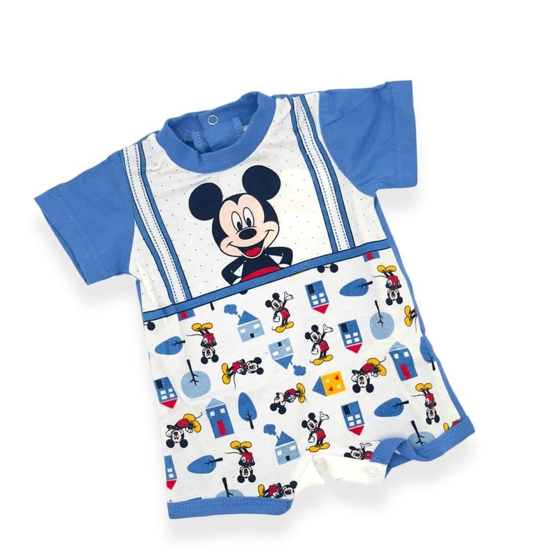 Disney Mickey Mouse Barboteuse 100% Coton