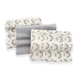 3 torchons en mousseline