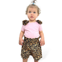 Ensemble imprimé animalier bébé fille