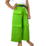 Pantalon palazzo avec poches 