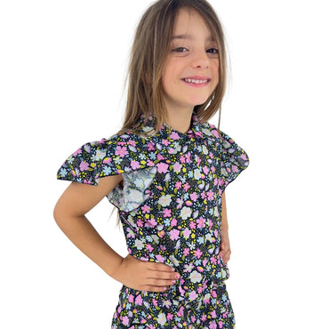 Robe à fleurs pour bébé fille