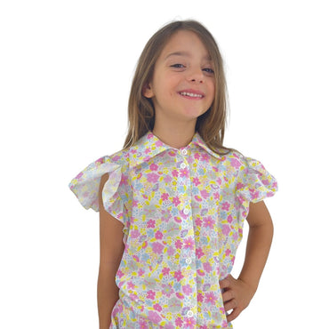 Robe à fleurs pour bébé fille