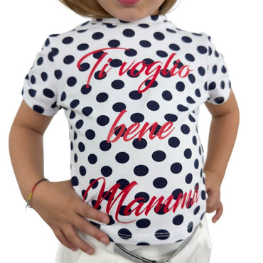 T-shirt pois 4/14 Bimba