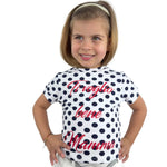 T-shirt à pois 4/14 pour fille