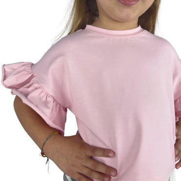 T-shirt Bambina manica a Sbuffo