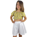 Tenue à pois bébé fille