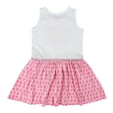 Robe en coton brillant scintillant pour fille