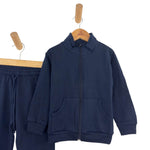 Tuta Blu Felpata Scolastica