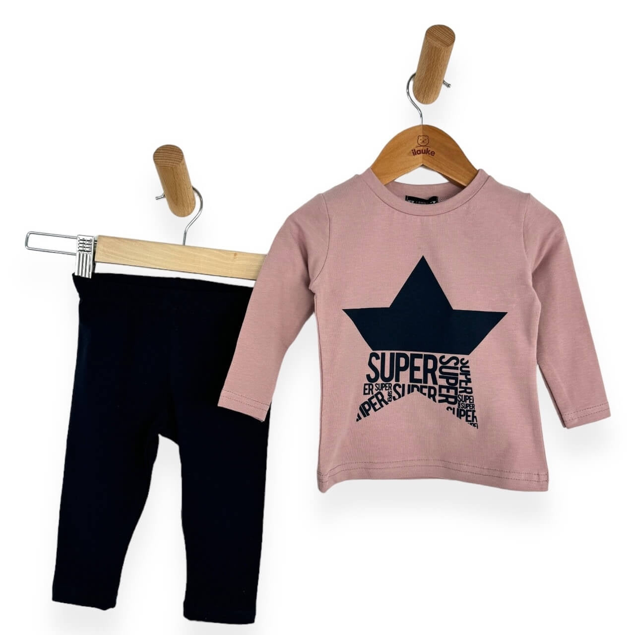 Tenue bébé fille chaude en coton 