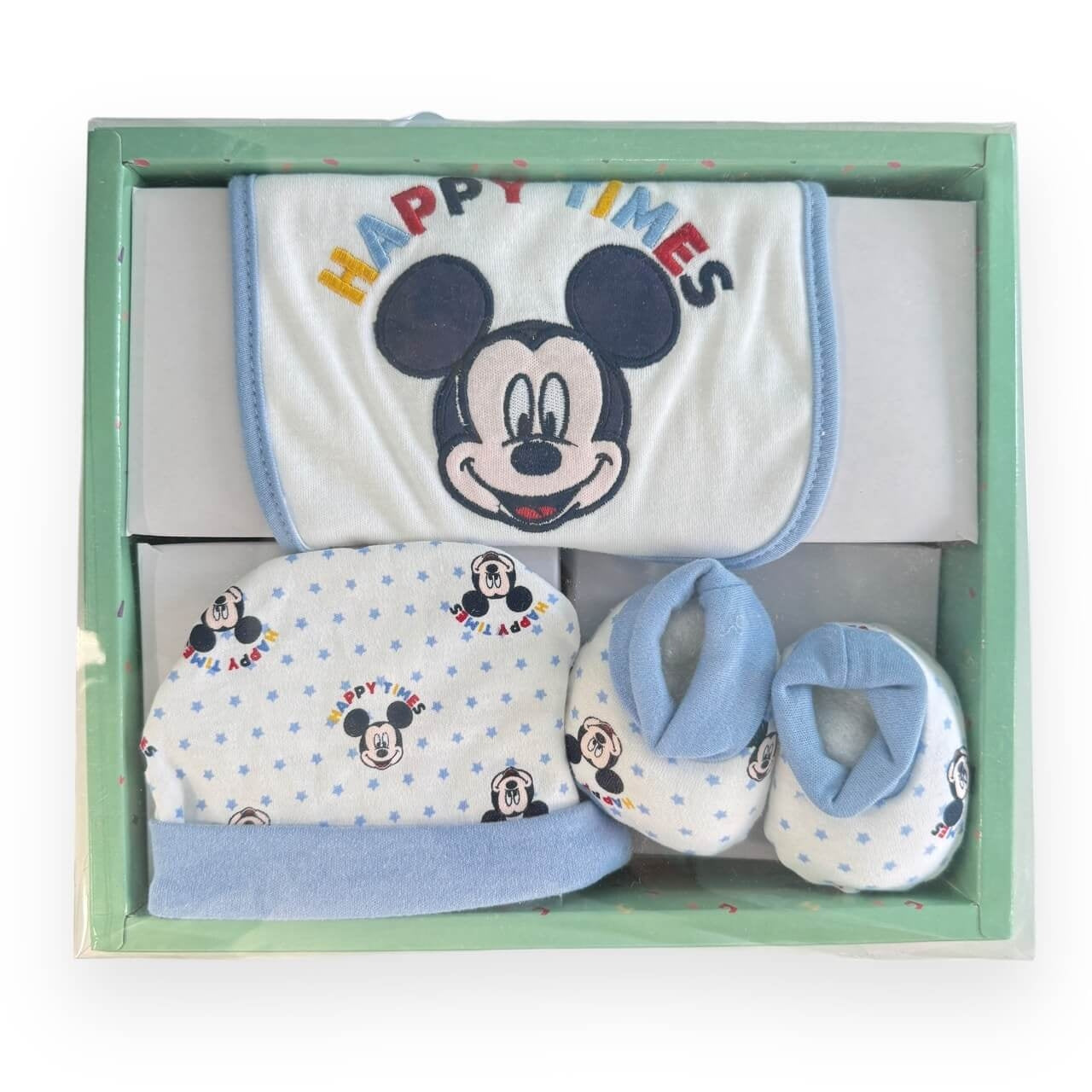 SET DIsney Cappello, bavetta e scarpette Cappello