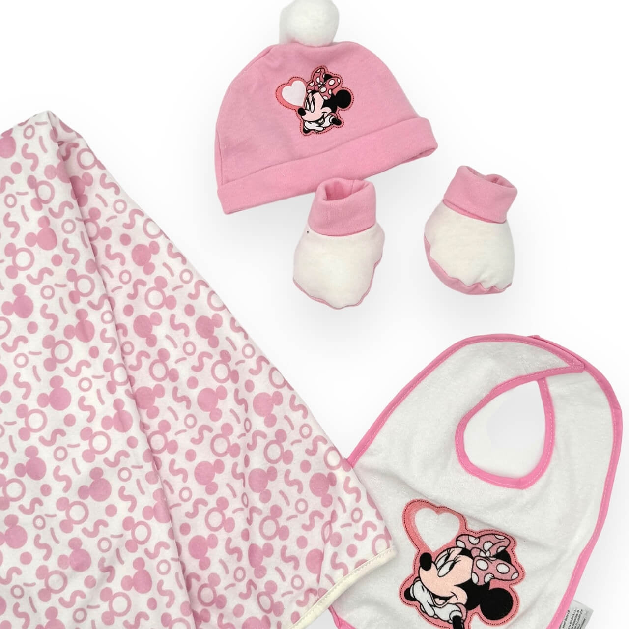 SET Disney bavetta, cappello, scarpe e copertina