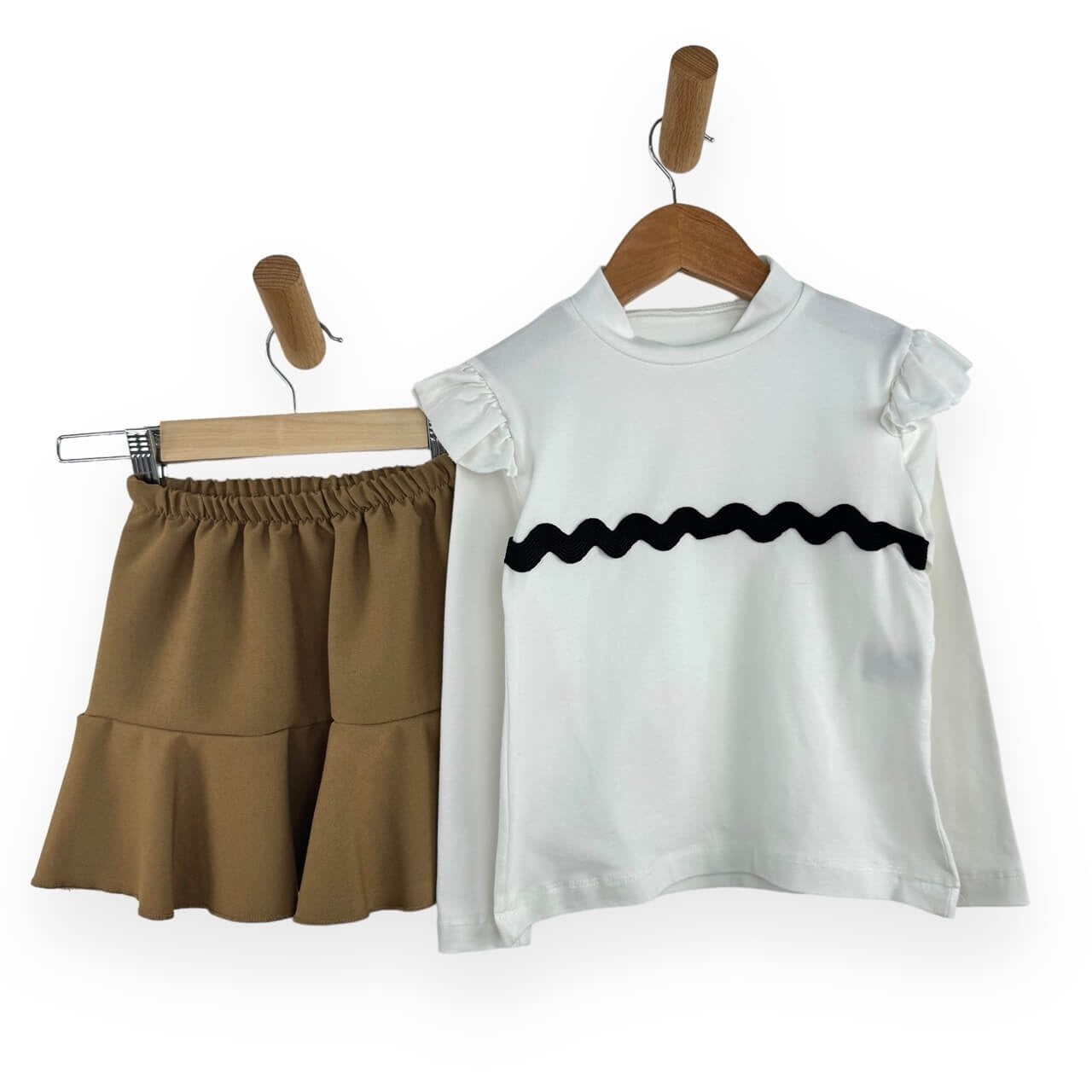 Tenue bébé fille chaude en coton