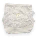 Culotte en coton lacée