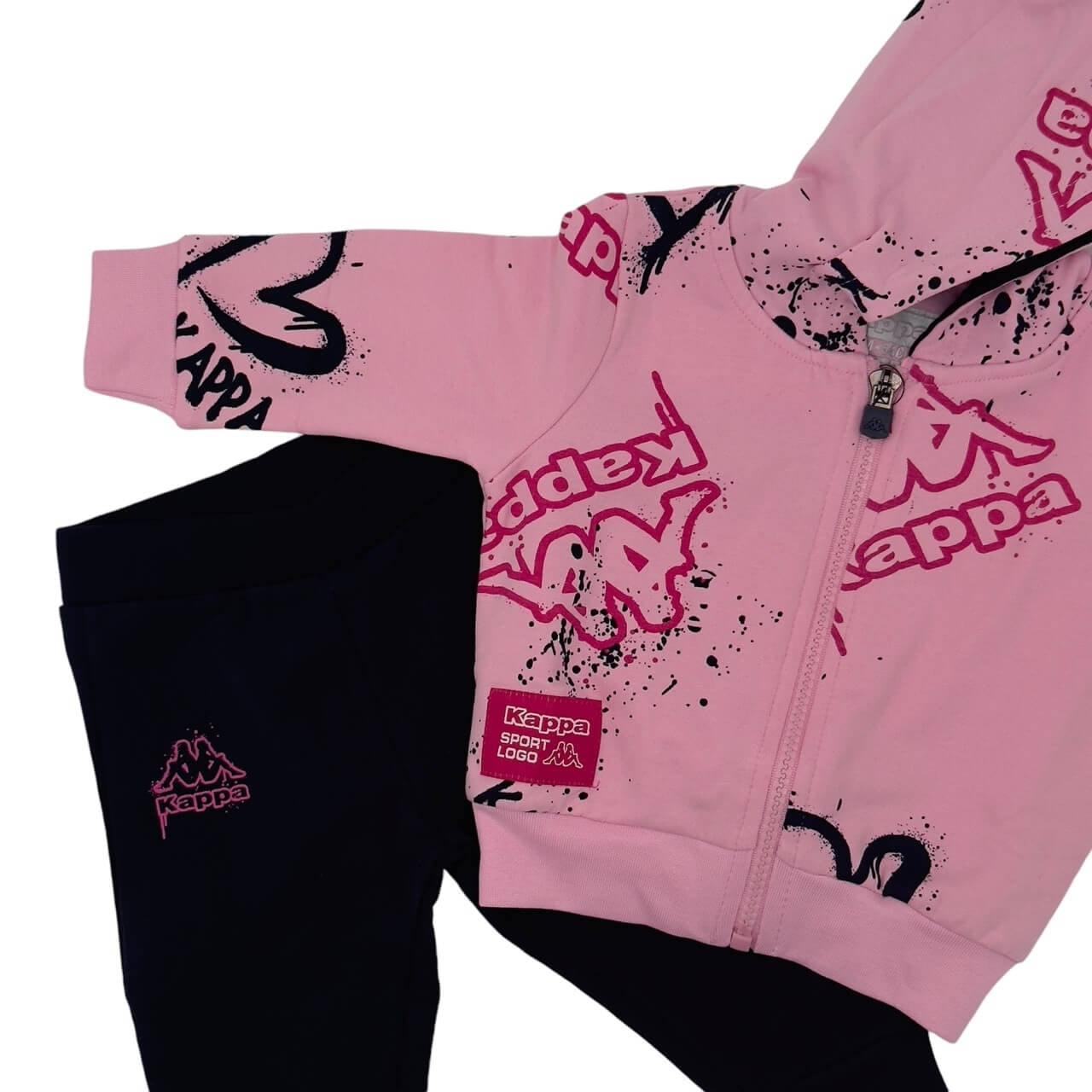 Sweat Kappa bébé fille 3/12 mois