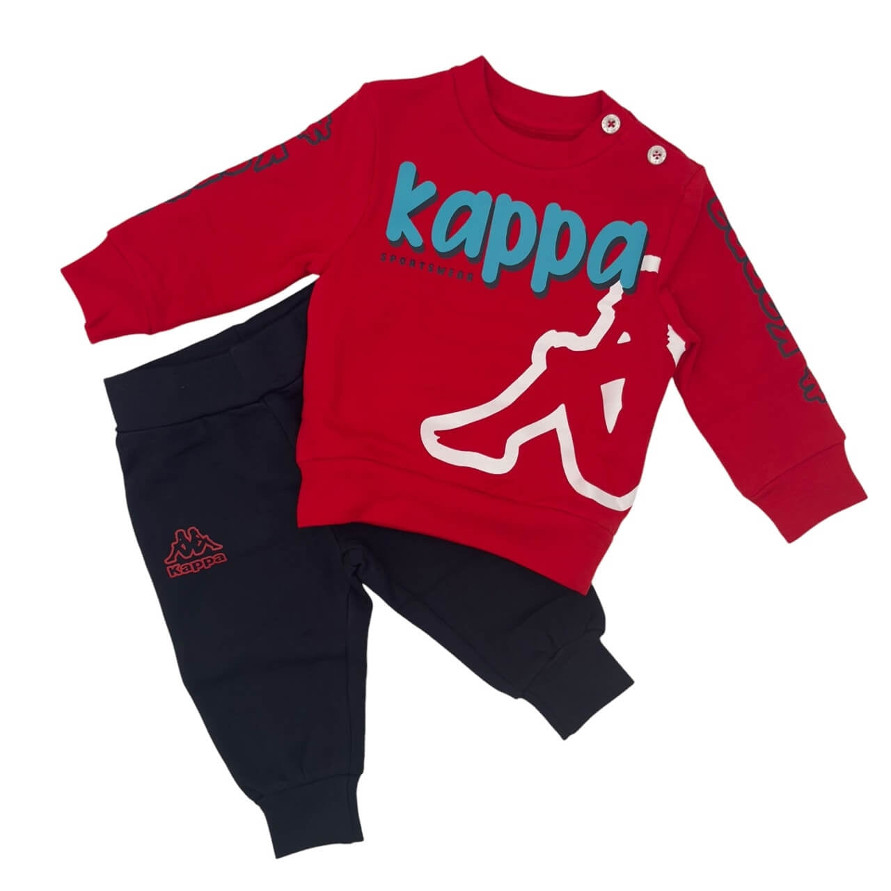 Sweat Kappa nouveau-né 3/12 mois