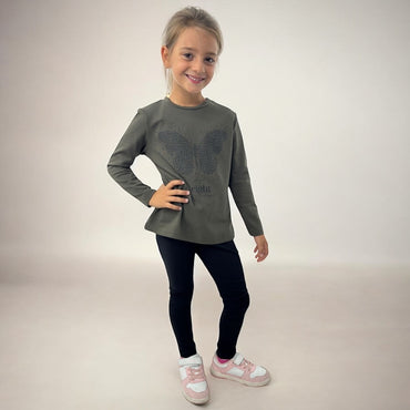 Tenue bébé fille chaude en coton