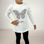 Tenue bébé fille chaude en coton