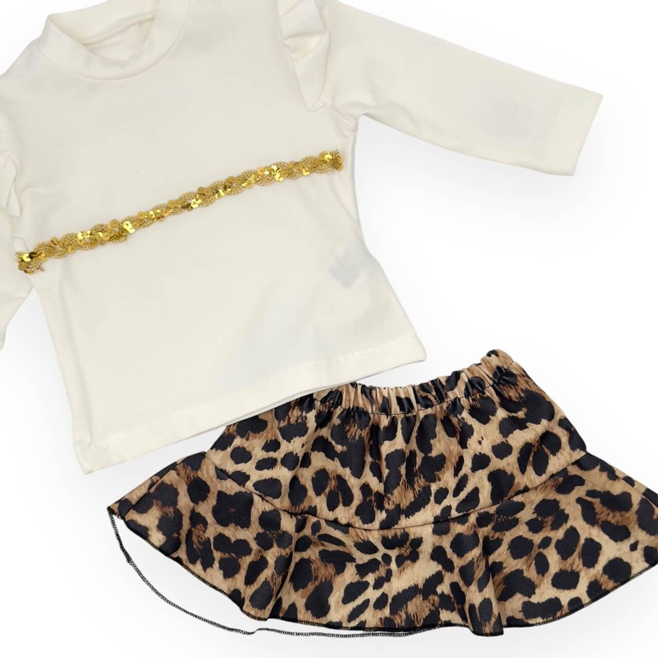 Tenue bébé fille chaude en coton