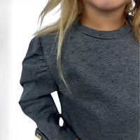 Pull fille diamant