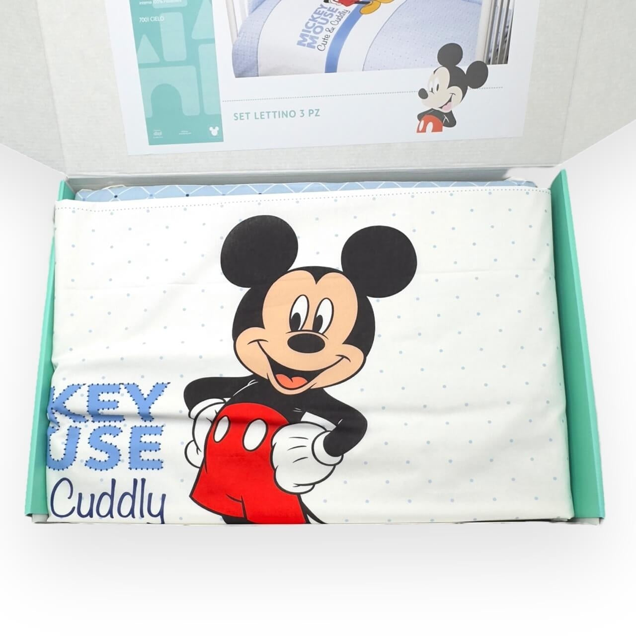 Parure de lit bébé avec tour de lit Disney