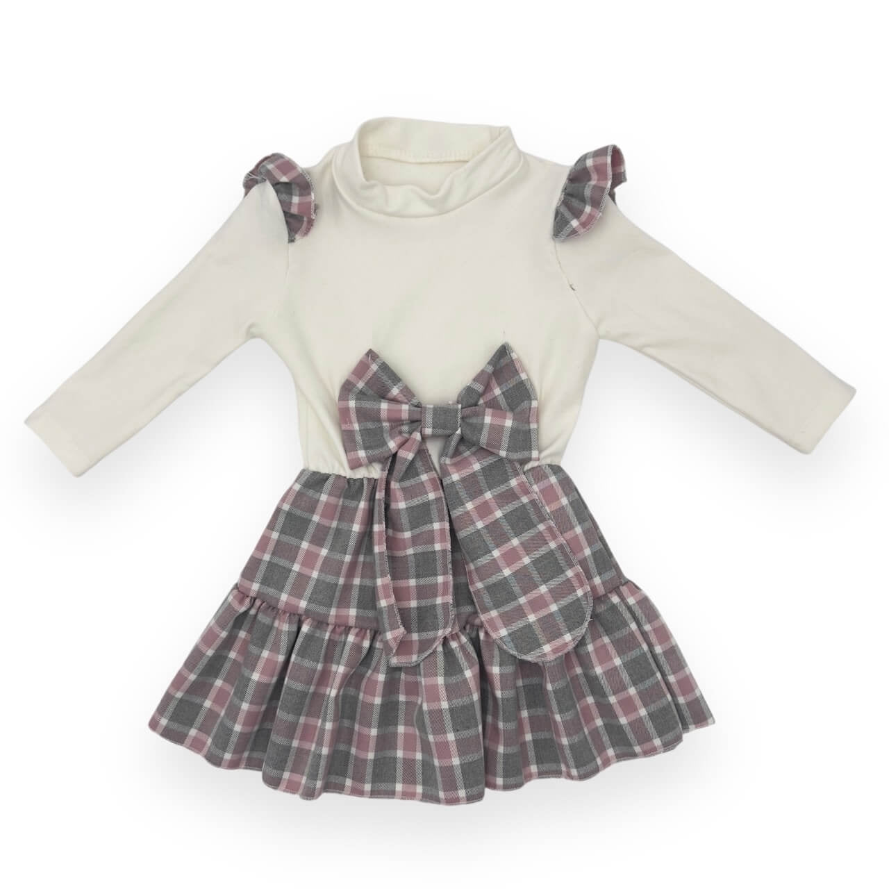 Robe chaude en coton pour fille